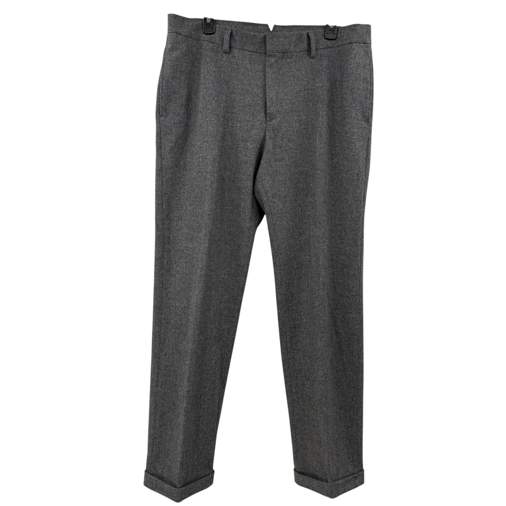 LL BEAN MENS WOOL BLEND PANTS‎ WOOL NYLON LYCRA Dress Pants Size 36